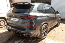 BMW X5 G05 2019–2026 Alerón de luneta trasera V3 (Fibra de carbono real) foto 9