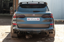 BMW X5 G05 2019–2026 Alerón de luneta trasera V3 (Fibra de carbono real) foto 12