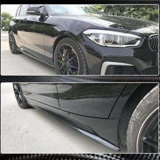 Extensiones de faldones laterales (para M-Sport 2015-2019, Carbono) foto 3