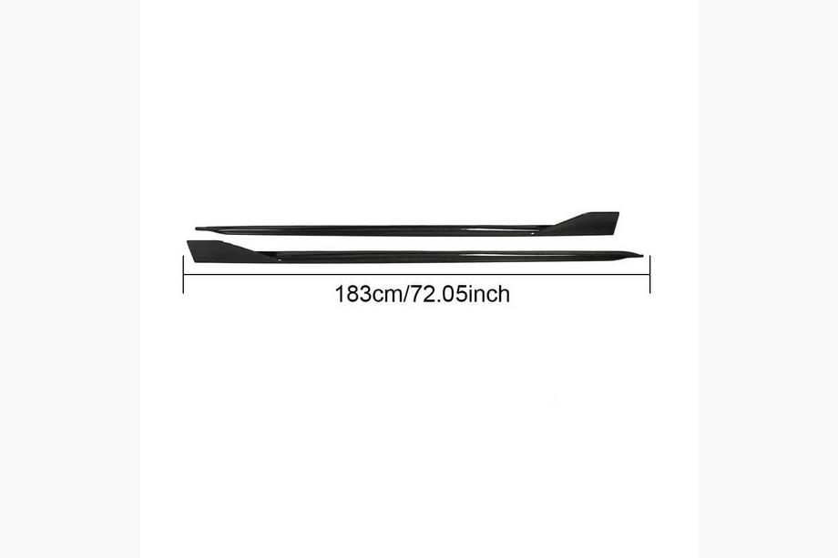 BMW 1 Series F40 2019-2024 Extensiones de faldones laterales (para M-Sport, Carbono) Foto 5