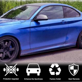 Extensiones de faldones laterales (para M-Sport, Carbono) BMW 2 Series F22/F23 2014-2021 foto 2
