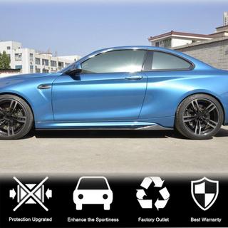 Extensiones de faldones laterales V1 (para F87, Carbono) BMW 2 Series F22/F23 2014-2021 foto 3