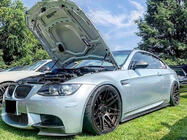 BMW 3 Series E92/E93 2006–2013 Cubiertas de umbral de puerta (Carbono) foto 2