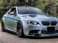 BMW 3 Series E92/E93 2006–2013 Cubiertas de umbral de puerta (Carbono) foto 4