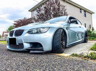 BMW 3 Series E92/E93 2006–2013 Cubiertas de umbral de puerta (Carbono) foto 5