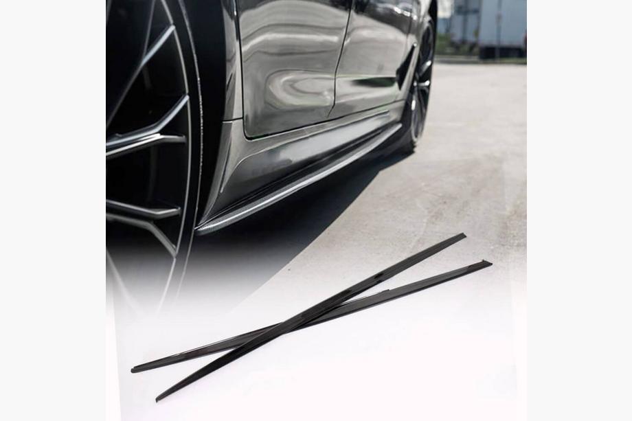 BMW 3 Series F30/F31 2012-2019 Cubiertas de faldones laterales V1 (para faldones M-Sport, carbono) Foto 1
