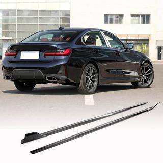 Extensiones de faldones laterales V1 (para G20 M-Sport, carbono) BMW 3 Series G20/G21 2018- foto 1