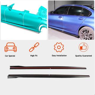 Extensiones de faldones laterales V2 (para G20 M-Sport, carbono) BMW 3 Series G20/G21 2018- foto 2