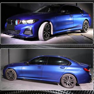 Extensiones de faldones laterales V2 (para G20 M-Sport, carbono) BMW 3 Series G20/G21 2018- foto 4