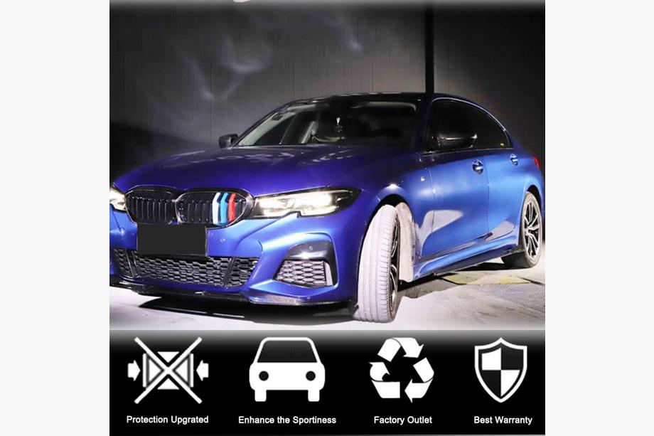 BMW 3 Series G20/G21 2018- Extensiones de faldones laterales V2 (para G20 M-Sport, carbono) Foto 3