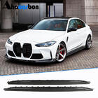 BMW 3 Series G20/G21 2018- Extensiones de faldones laterales V5 (para G80, Carbono) foto 1