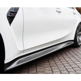 Extensiones de faldones laterales V5 (para G80, Carbono) BMW 3 Series G20/G21 2018- foto 3