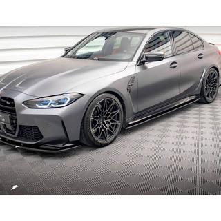 Extensiones de faldones laterales V5 (para G80, Carbono) BMW 3 Series G20/G21 2018- foto 4