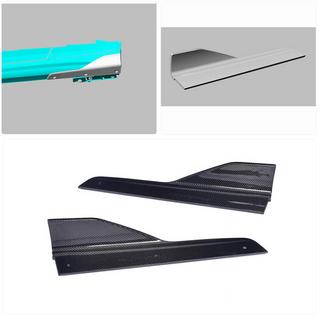 Extensiones de faldones laterales (para F32/F33/F36 M-Sport, Carbono) BMW 4 Series F32/F33/F36 2012-2020 foto 2
