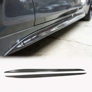 Extensiones de faldones laterales V2 (para G22/G23 M-Sport, Carbono) BMW 4 Series G22/23/26 2020- foto 1