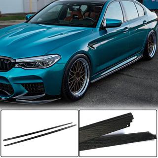 Extensiones de faldones laterales V2 (para M-Sport/M5, carbono) BMW Serie 5 G30/G31 2017–2023 foto 1