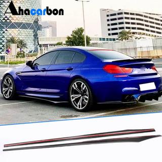 Extensiones de faldones laterales V1 (para F06 M-Sport, Carbono) BMW 6 Series F12/F13/F06 2011-2018 foto 1
