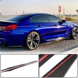 Extensiones de faldones laterales V1 (para F06 M-Sport, Carbono) BMW 6 Series F12/F13/F06 2011-2018 foto 2