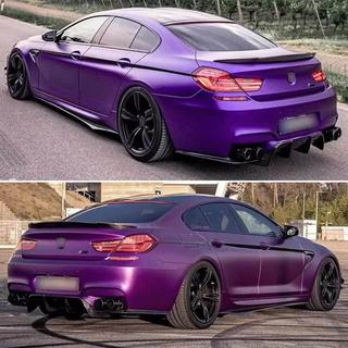 Extensiones de faldones laterales V1 (para F06 M-Sport, Carbono) BMW 6 Series F12/F13/F06 2011-2018 foto 4