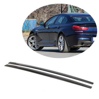 Extensiones de faldones laterales V2 (para F06 M-Sport, Carbono) BMW 6 Series F12/F13/F06 2011-2018 foto 1