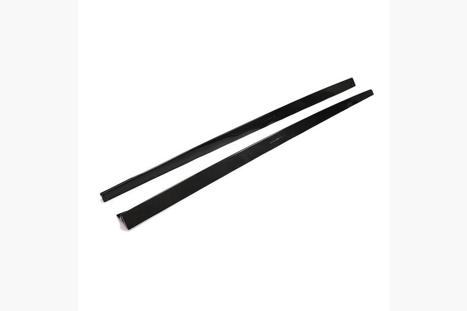 BMW 8 Series G14/G15/G16 2018- Extensiones de faldones laterales V1 (para G16 M-Sport/F93 M8, Carbono) Foto 8