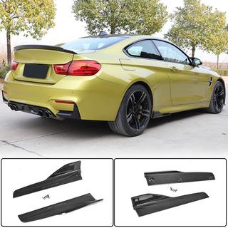 Extensiones de faldones laterales V4 (para F82/F83, Carbono) BMW 4 Series F32/F33/F36 2012-2020 foto 1