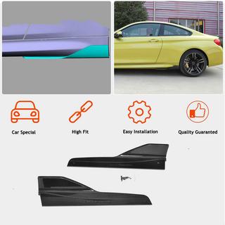 Extensiones de faldones laterales V4 (para F82/F83, Carbono) BMW 4 Series F32/F33/F36 2012-2020 foto 2