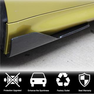 Extensiones de faldones laterales V4 (para F82/F83, Carbono) BMW 4 Series F32/F33/F36 2012-2020 foto 3