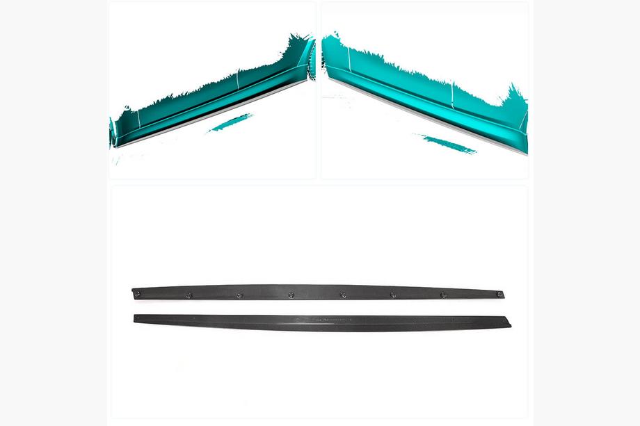 BMW 3 Series F30/F31 2012-2019 Cubiertas de faldones laterales V1 (para faldones M3, carbono) Foto 2