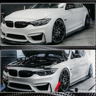 Cubiertas de faldones laterales V2 (para faldones M3, carbono) BMW 3 Series F30/F31 2012-2019 foto 4