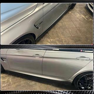 Extensiones de faldones laterales V2 (para F82/F83, Carbono) BMW 4 Series F32/F33/F36 2012-2020 foto 4