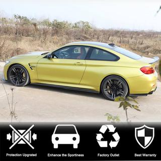 Extensiones de faldones laterales V3 (para F82/F83, Carbono) BMW 4 Series F32/F33/F36 2012-2020 foto 2