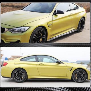 Extensiones de faldones laterales V3 (para F82/F83, Carbono) BMW 4 Series F32/F33/F36 2012-2020 foto 3