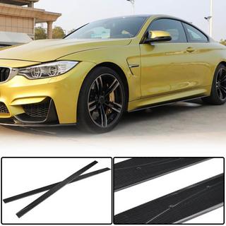 Extensiones de faldones laterales V5 (para F82/F83, Carbono) BMW 4 Series F32/F33/F36 2012-2020 foto 1