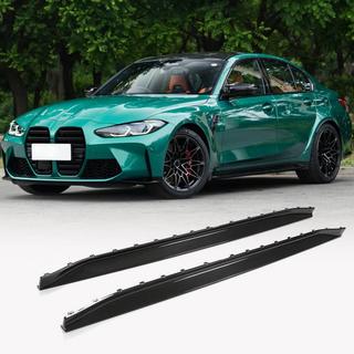Extensiones de faldones laterales V1 (para G80, Carbono) BMW 3 Series G20/G21 2018- foto 1