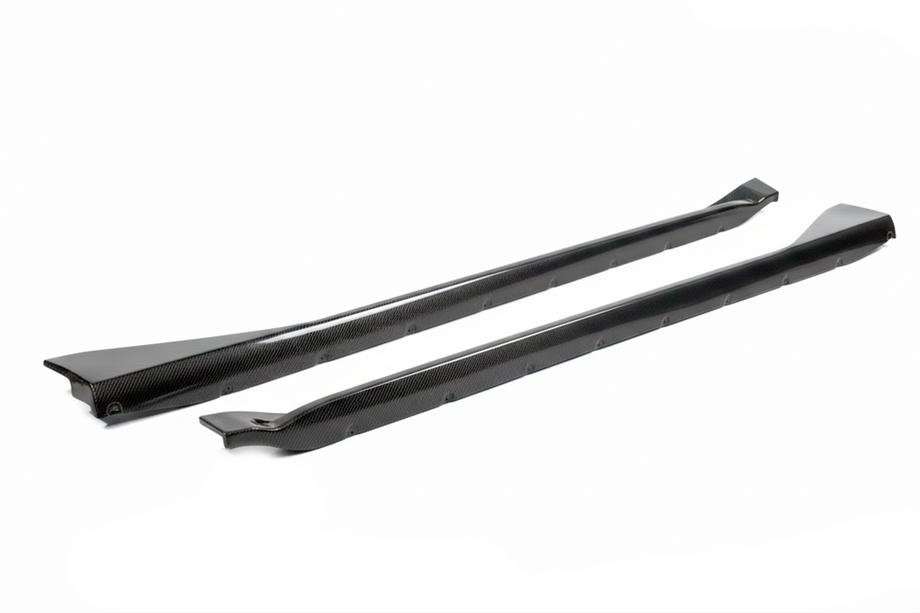 BMW 3 Series G20/G21 2018- Extensiones de faldones laterales V2 (para G80, Carbono) Foto 10