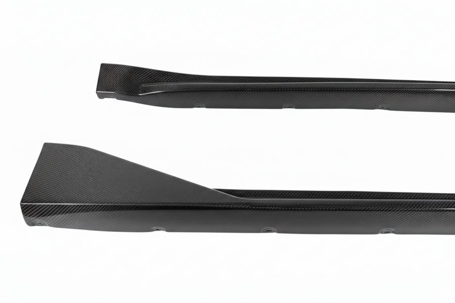 BMW 3 Series G20/G21 2018- Extensiones de faldones laterales V2 (para G80, Carbono) Foto 15