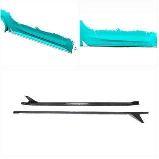 Extensiones de faldones laterales V3 (para G82/G83, Carbono) BMW 4 Series G22/23/26 2020- foto 2