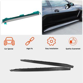Extensiones de faldones laterales V4 (para G82/G83, Carbono) BMW 4 Series G22/23/26 2020- foto 2