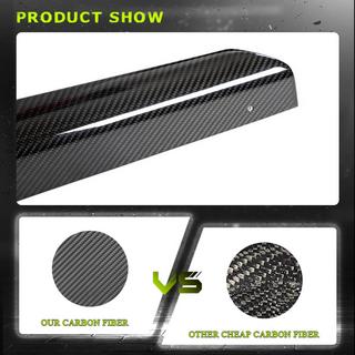 Extensiones de faldones laterales V2 (para G87, Carbono) BMW 2 Series G42 2021- foto 4