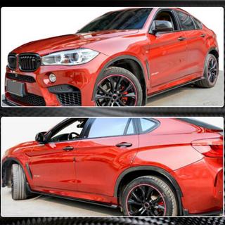 Cubiertas de umbral (para F86, carbono) BMW X6 F16 2014-2019 foto 4