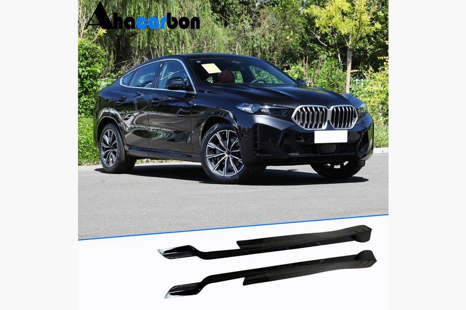 BMW X6 G06 2019–2027 Extensiones de faldones laterales ABS (Blades) Image