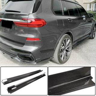 Extensiones de faldones laterales (para M-Sport, Carbono) BMW X7 G07 2019- foto 2