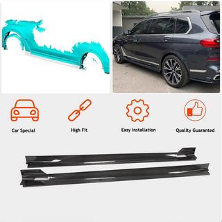 Extensiones de faldones laterales (para M-Sport, Carbono) BMW X7 G07 2019- foto 3