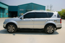 SsangYong Rexton I 2001-2017 Molduras Exteriores de Ventanas Acero Inoxidable (4 uds) OmsaLine - Acero Inoxidable Italiano foto 3