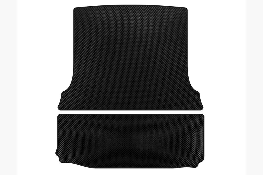 Fiat Fiorino/Qubo 2008-2024 Alfombrilla de maletero EVA (Carga, Negra) Image