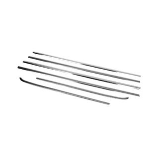 Molduras exteriores de ventanas acero inoxidable (6 piezas) SsangYong Kyron 2005-2014 foto 3