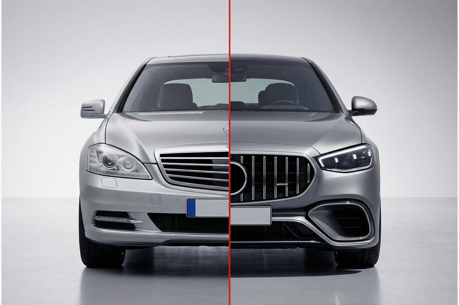 Mercedes S-class W221 2005-2013 Kit de conversión restyling a W223 AMG S63 Foto 1