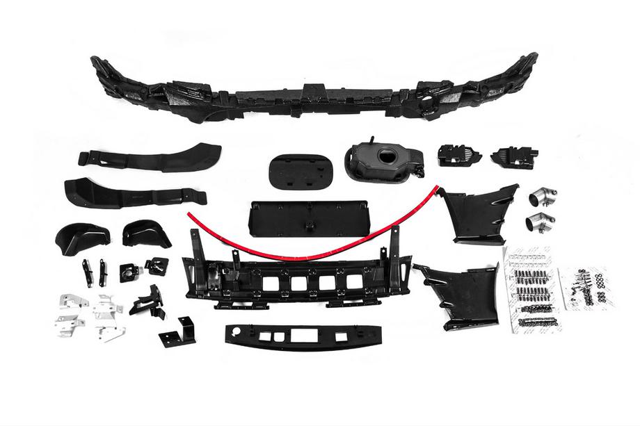 Mercedes S-class W221 2005-2013 Kit de restyling a W223 AMG S63 (con manijas de puertas e insertos) Foto 68