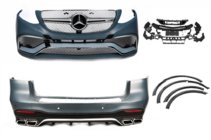 Mercedes GLE/ML class W166 2011-2018 Kit de carrocería GLE63 AMG (con parachoques trasero) foto 2